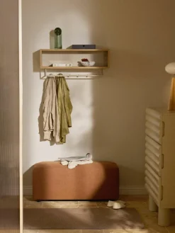 Holz-Wandgarderobe Larsen