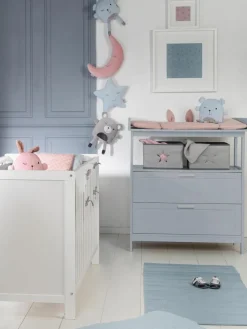 Holz-Wickelkommode Hamburg mit Schubladen