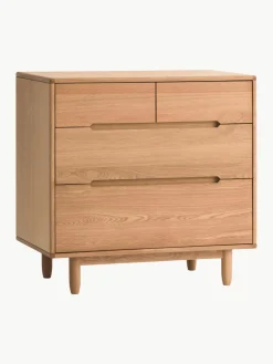 Holz-Wickelkommode Pure mit Schubladen