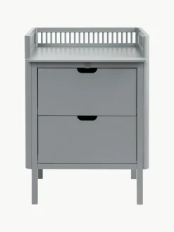 Holz-Wickelkommode Sebra mit Schubladen