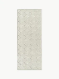 In- & Outdoor Läufer Barcelona mit Hoch-Tief-Struktur