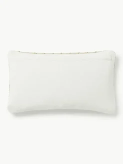 Jute-Kissenhülle Flint mit geometrischem Muster