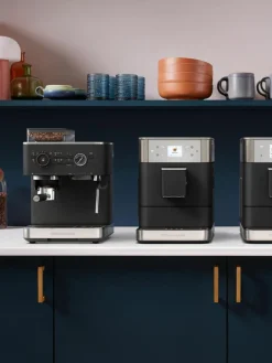 Kaffeemaschine Burr mit Siebträger