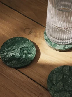 Karaffe Minna mit Rillenrelief und Goldrand, 1.1 L