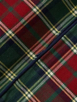 Karierte Baumwoll-Kissenhülle Stirling