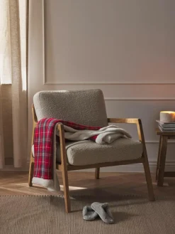 Karierte Kuscheldecke Gavin