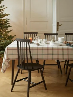 Karierte Tischdecke Aster