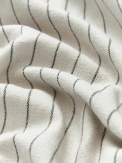 Karierter Flanell-Wendekopfkissenbezug Noelle aus Baumwolle