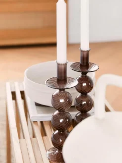 Kerzenhalter Daq aus Glas