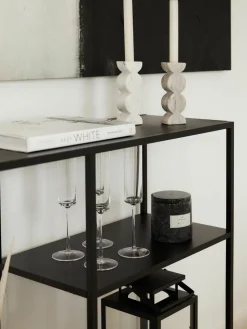 Kerzenhalter Kinga in Marmor-Optik