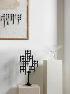 Kerzenhalter Stoff Nagel