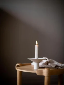 Kerzenhalter Uma mit matter Oberfläche