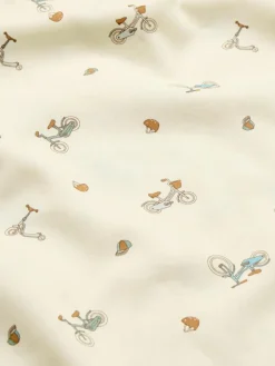 Kinderbettwäsche Bicycles aus Baumwollsatin