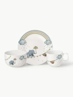 Kinder-Geschirr-Set Walk Like An Elephant, 1 Person (3-tlg.)