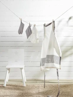 Kinder-Küchenchefset Kids' Hub aus Baumwolle, 4-tlg.