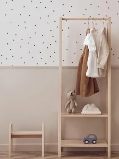 Kinder-Kleiderstange Saga aus Buchenholz