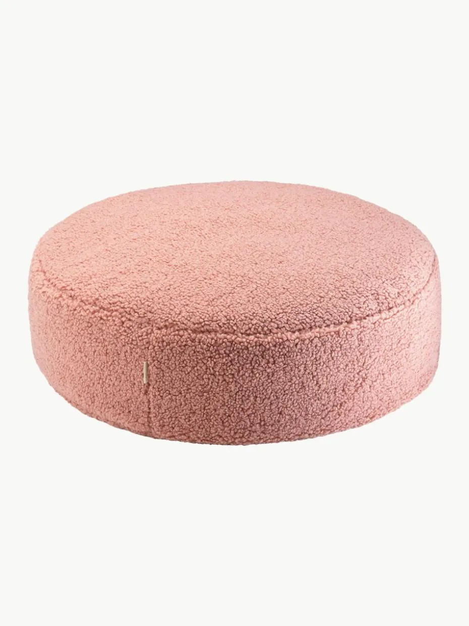 Kinder-Pouf Sugar aus Teddy, Ø 65 cm