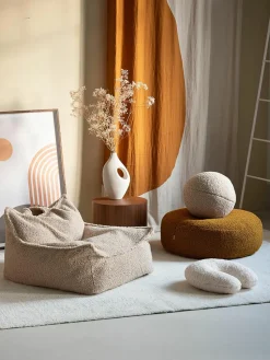 Kinder-Pouf Sugar aus Teddy, Ø 65 cm