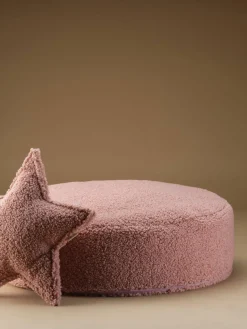 Kinder-Pouf Sugar aus Teddy, Ø 65 cm