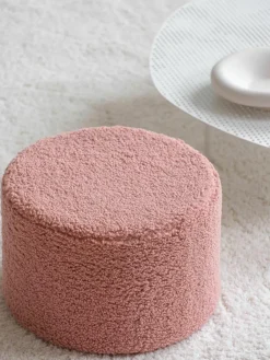 Kinder-Pouf Sugar aus Teddy, Ø 40 cm