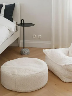 Kinder-Pouf Sugar aus Teddy, Ø 65 cm