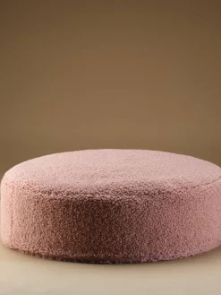 Kinder-Pouf Sugar aus Teddy, Ø 65 cm