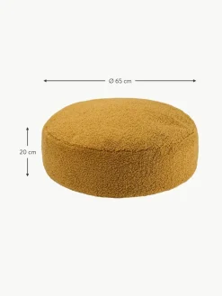 Kinder-Pouf Sugar aus Teddy, Ø 65 cm