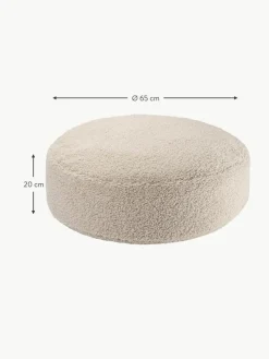 Kinder-Pouf Sugar aus Teddy, Ø 65 cm