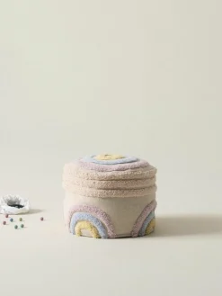 Kinder-Pouf Sunita aus Baumwolle