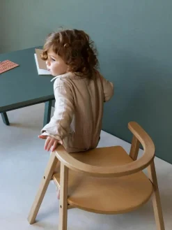 Kinder-Schreibtisch Growing Green aus Buchenholz