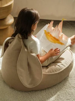 Kinder-Sitzsack Bunny aus Samt