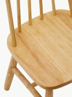 Kinder-Stühle Tressia aus Gummibaumholz, 2 Stück
