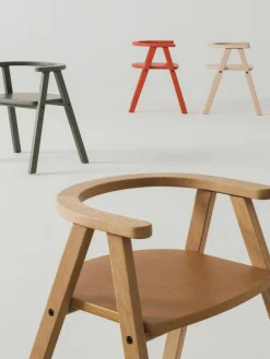 Kinderstuhl Growing Green aus Buchenholz