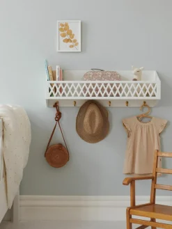 Kinder-Wandregal Harlequin mit Ablage