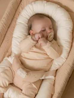 Kissen für Babywippe Growing Green aus Bio-Baumwolle