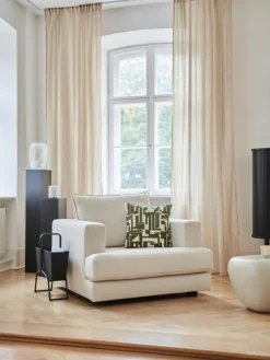 Kissenhülle Fran mit Chenille-Stickerei