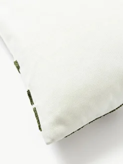 Kissenhülle Fran mit Chenille-Stickerei