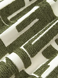 Kissenhülle Fran mit Chenille-Stickerei