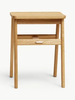 Klappbarer Hocker Angle aus Eichenholz