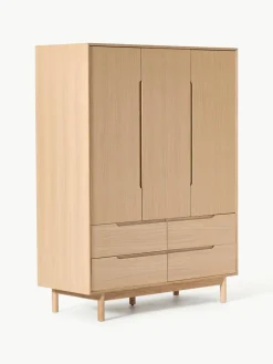 Kleiderschrank Cassy, 3-türig