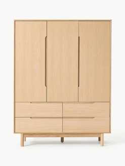 Kleiderschrank Cassy, 3-türig