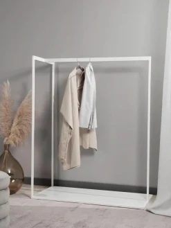 Kleiderstange Pacey mit Marmor-Optik