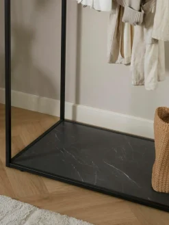 Kleiderstange Pacey mit Marmor-Optik