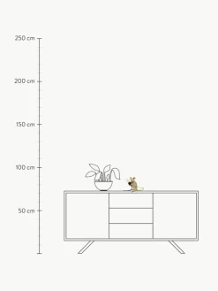 Kleine LED-Tischlampe Mouse mit USB-Anschluss