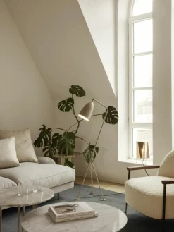 Kleine Leselampe Gräshoppa, verstellbar