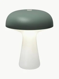 Kleine mobile LED-Außentischlampe My T, dimmbar