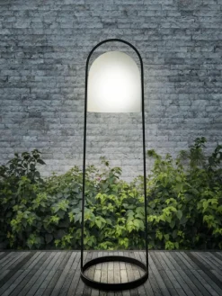 Kleine mobile LED-Stehlampe SunLight, dimmbar