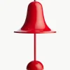 Kleine mobile LED-Tischlampe Pantop, Design Verner Panton