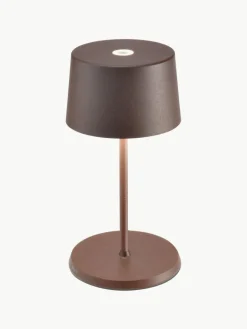 Kleine mobile LED-Tischlampe Olivia Pro, dimmbar