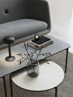 Kleine mobile LED-Tischlampe Emendo, dimmbar